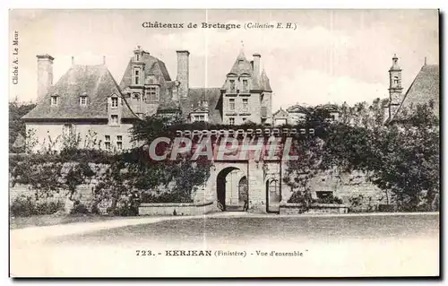 Ansichtskarte AK Chateau de Bretagne Kerjean Finistere Vue d Ensemble