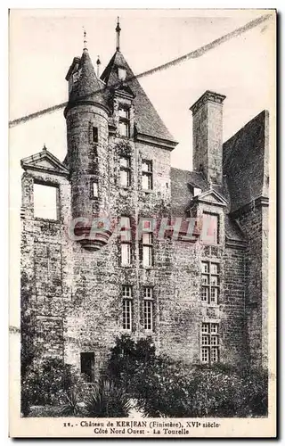 Cartes postales Chateau de Kerjean Finistere Cote Nord Ouest