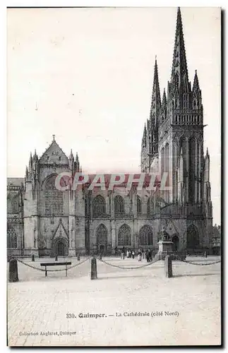 Cartes postales Quimper La Cathedrale