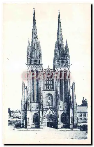 Cartes postales Quimper La Cathedrale