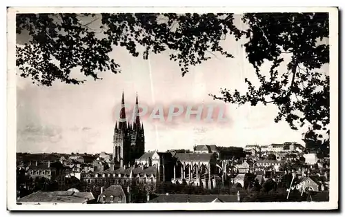 Ansichtskarte AK Quimper Finistere Vue generale prise du Frugy