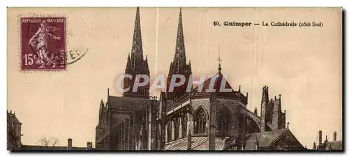 Cartes postales Quimper La Cathedrale