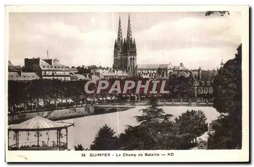 Cartes postales Quimper Le Champ de Bataille