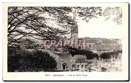 Cartes postales Quimper Vue du Mont Frugy