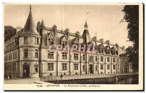 Cartes postales Quimper La Prefecture Vally