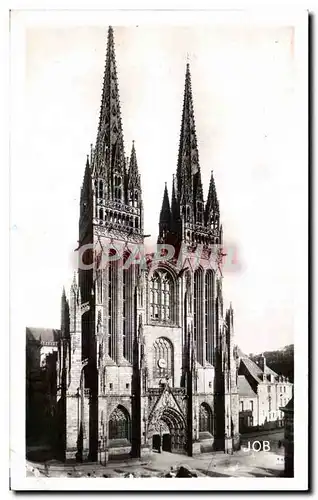 Cartes postales Quimper Finistere Cathedrale de Quimper