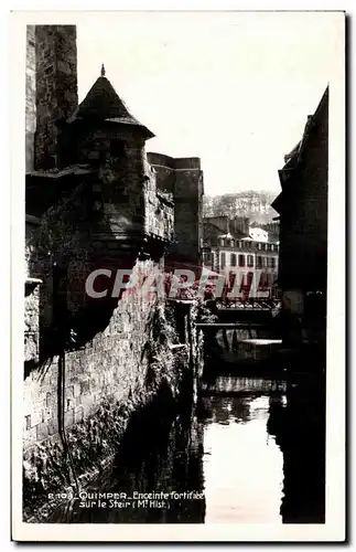 Cartes postales Quimper Enceinte fortifiee sur le Steir