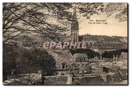 Cartes postales Quimper Vue du Mont Frugy