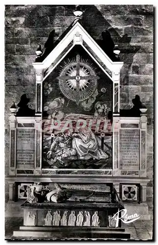 Moderne Karte Quimper Finistere Interieur de la Cathedrale Le tombeau de Monseigneur Duparc