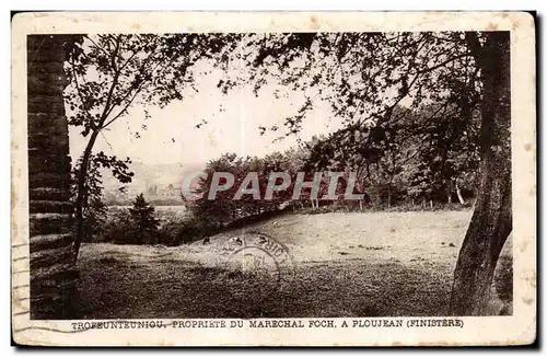 Cartes postales Trofeunteuniou propriete du Marechal foch