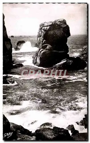 Ansichtskarte AK Ile Vierge Finistere la Cote Sauvage