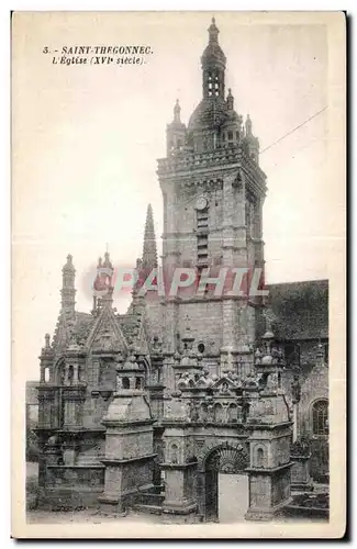 Cartes postales Saint Thegonnec l Eglise