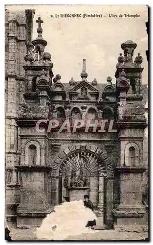 Cartes postales St Thegonnec Finistere L Arc de Triomphe