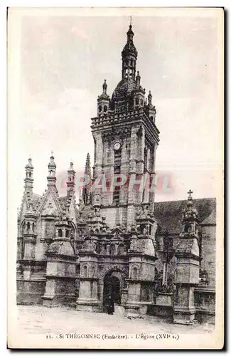 Cartes postales St Thegonnec Finisrere l Eglise