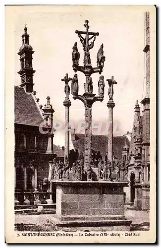 Cartes postales Saint Thegonnec Finistere Le Calvaire