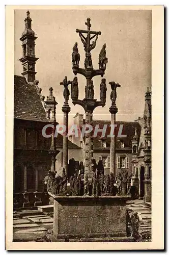 Cartes postales St Thegonnec Le Calvaire Cote est