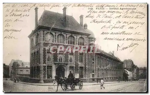 Cartes postales Paris Institut Agronomique