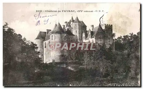 Cartes postales Chateau de Fayrac