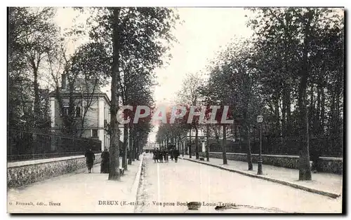 Cartes postales Dreux Vue prise du boulevard Louis TErrier