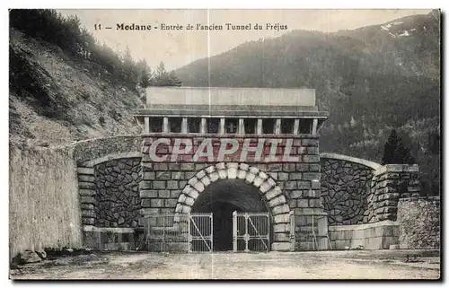 Cartes postales Modane Entree de l Ancien Tunnel du Frejus