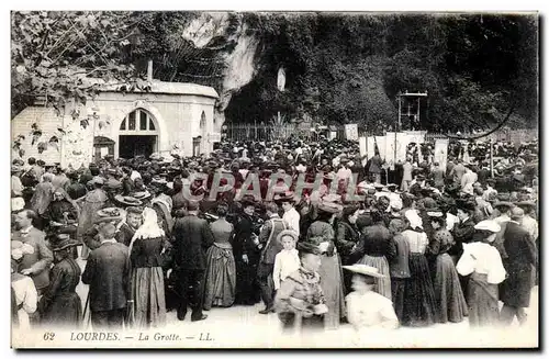 Cartes postales Lourdes La Grotte