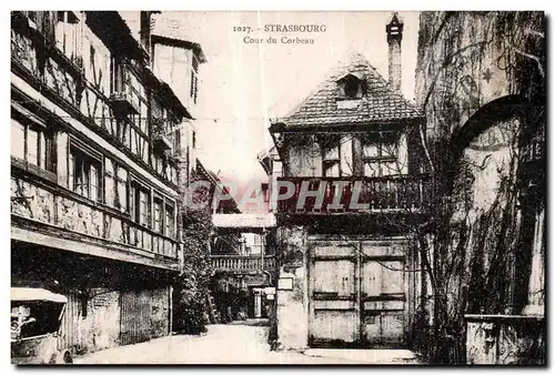 Cartes postales Strasbourg Cour du Corbeau