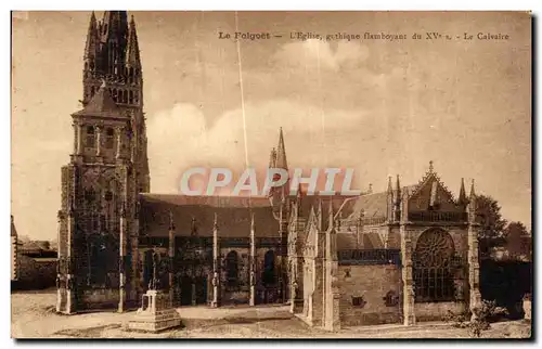 Cartes postales Le Folgoet L eglise gothique flamboyant