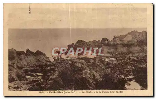 Ansichtskarte AK Prefailles Loire Inf Les Rochers de la PointeGudas