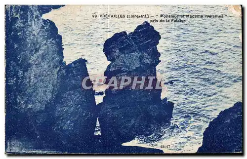 Cartes postales Prefailles Monsieur et Madame Prefailles prise de la Falaise