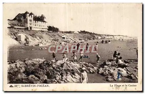 Cartes postales St Brevin l Ocean La Plage et le Casino