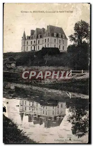 Cartes postales Chateau du Brandais Commune de Saint Meme