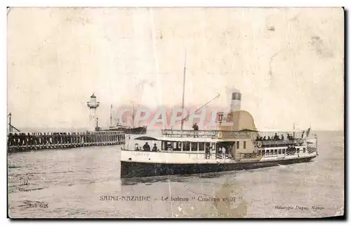 Ansichtskarte AK Saint Nazaire Le Bateau Coueron n 27