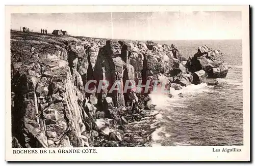 Ansichtskarte AK Rochers de la Grande Cote Les Aiguilles