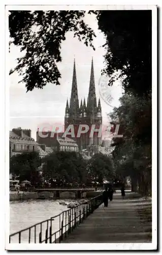 Ansichtskarte AK Quimper Les allees de Loc Maria