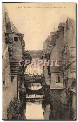 Cartes postales Quimper Tourelle des Anciennes Fortifications