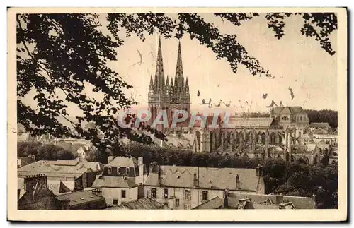 Cartes postales Bretagne Quimper Vue Generale prise du Frugy