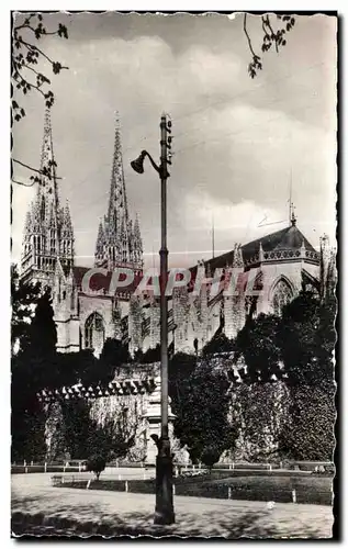 Cartes postales Quimper la Cathedrale vue des Quais