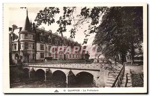 Cartes postales Quimper La Prefecture