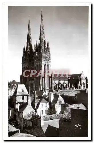 Cartes postales La Douce France Quimper La Cathedrale