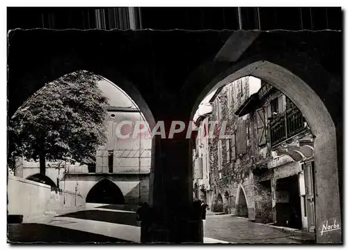 Ansichtskarte AK Monflanquin Les Cornieres et Vieille Maisons