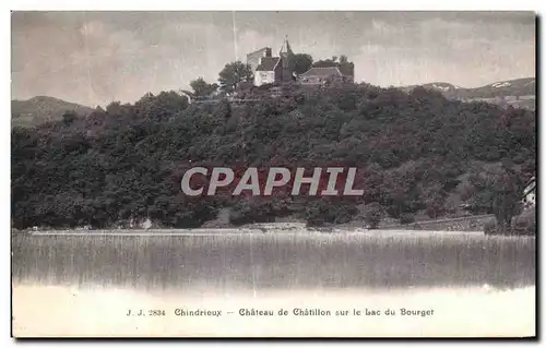 Ansichtskarte AK Chindrieux Chateau de Chatillon sur le lac du Bourget