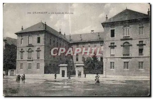 Cartes postales Chambery Le Lycee de Garcons