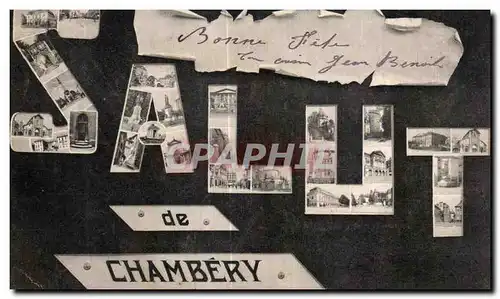 Cartes postales Salut de Chambery