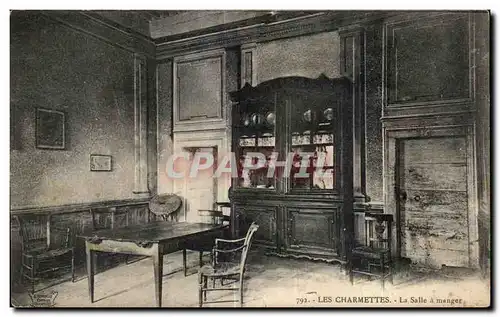 Cartes postales les Charmettes La Salle a manger