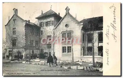 Cartes postales Aix les Bains I Hotel le Ville