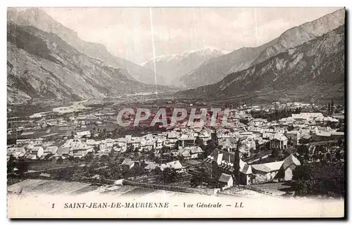 Cartes postales Saint Jean De Maurienne Vue Generale