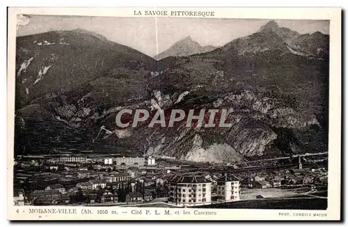 Ansichtskarte AK La Savoie Pittoresque Modane Ville Cite PLM et les casernes