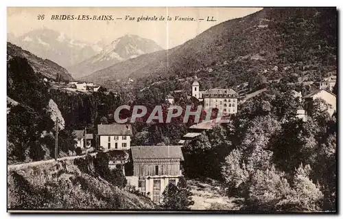 Cartes postales Bourg Les Bains Vue Generale De La Vanoise