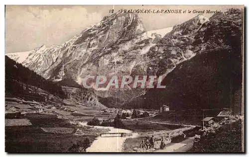 Cartes postales Pralongnan La Vanoise Et Le Grand Marchet