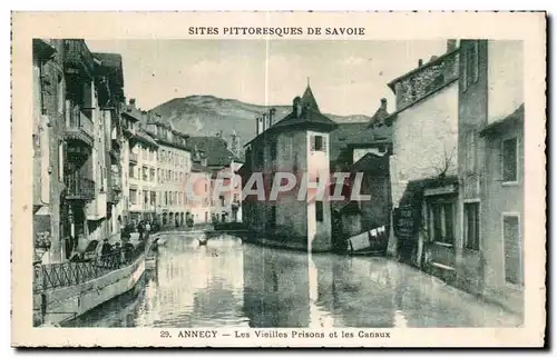 Cartes postales Annecy Les Vieilles Prisons et les Canaux